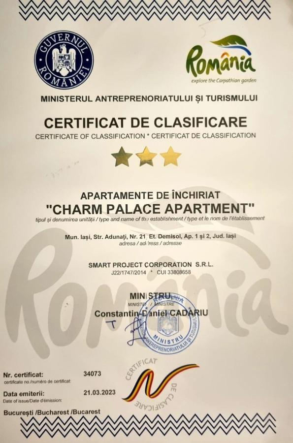 Charm 2 Palas Apartment Yaş Dış mekan fotoğraf
